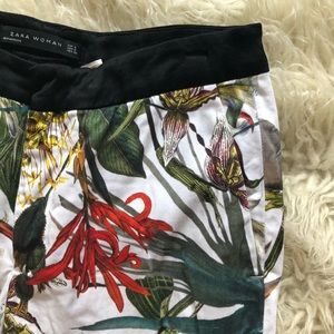 Zara printed pants